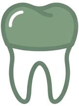 Dental crown icon
