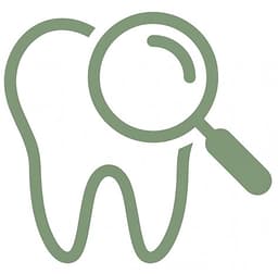 Dental examination icon